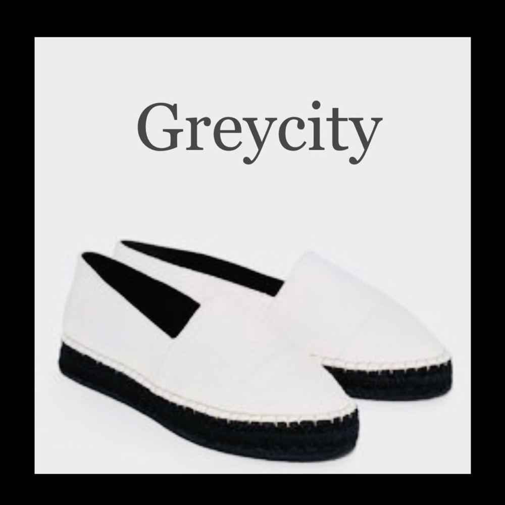 GREYCITY - LEATHER ESPADRILLES